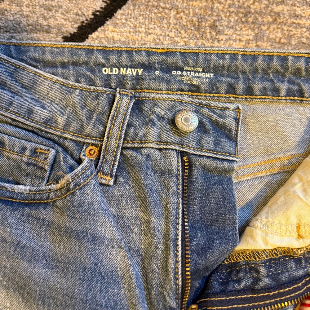 OLD NAVY OG-STRAIGHT JEANS - Picture 2 of 4